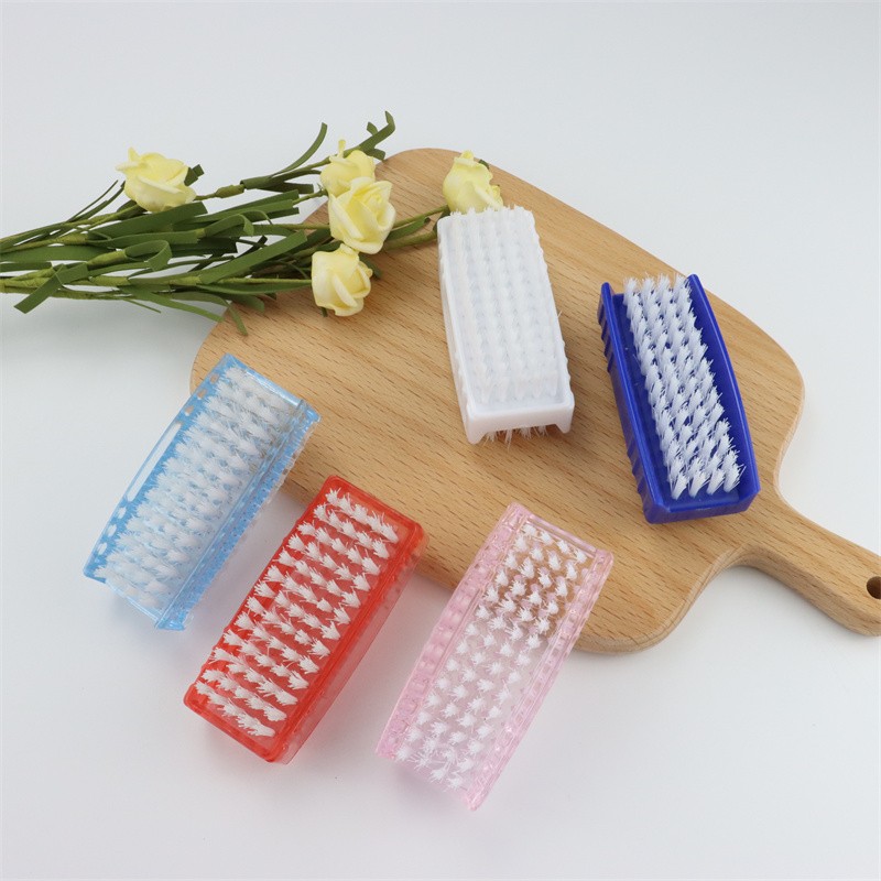 Double-Sided Plastic Cleaning Brushes Nail Cleaning Brush