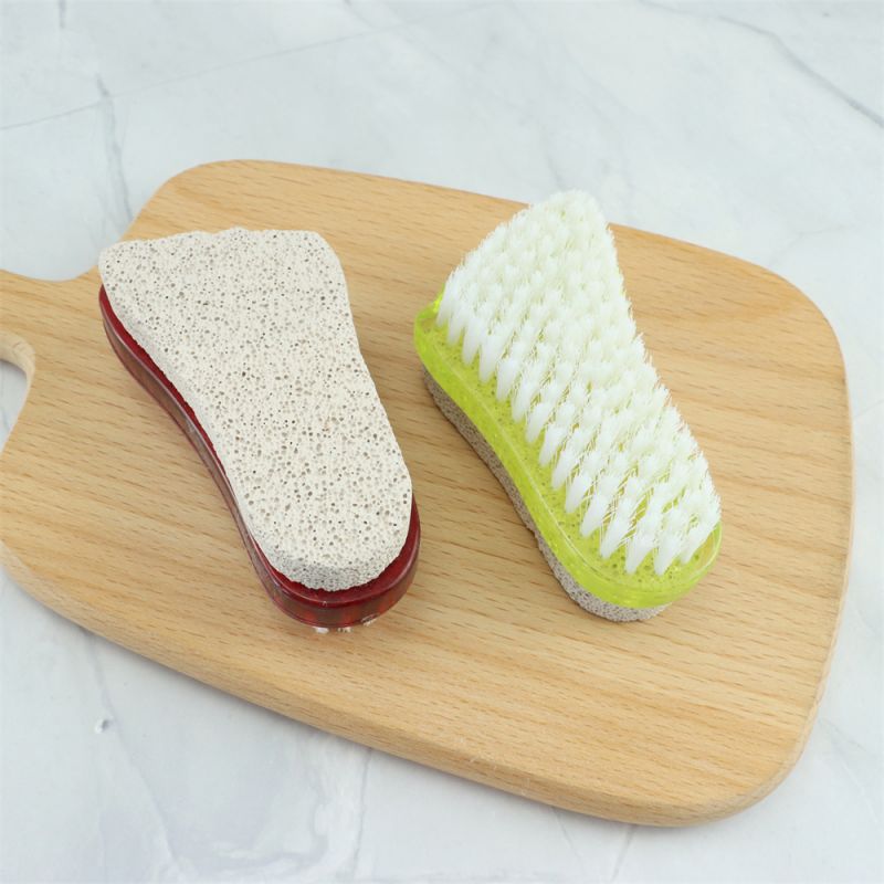 Foot Shape Plastic Pumice Stone Foot Files