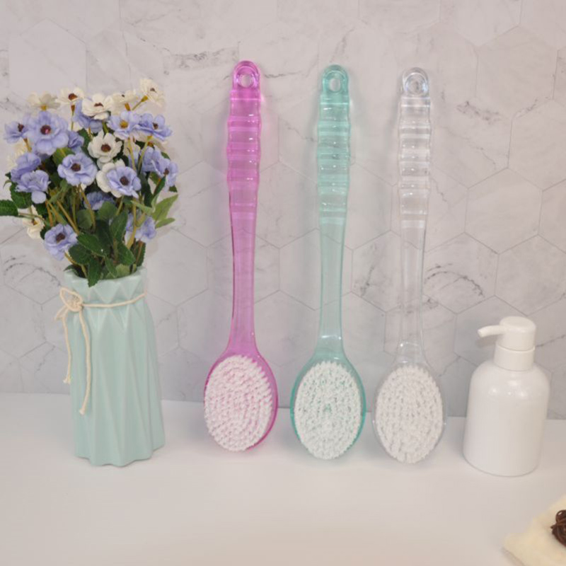 Plastic Long Handle Bath Brush