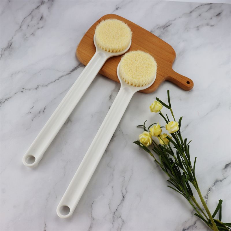 Plastic Long Handle Shower Bath Scrubber