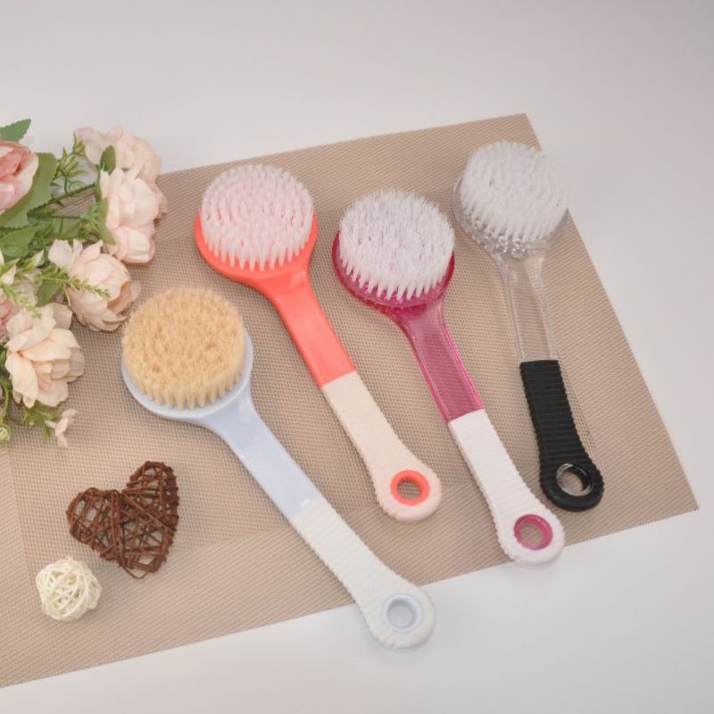 Plastic Short Handle Bath Brush